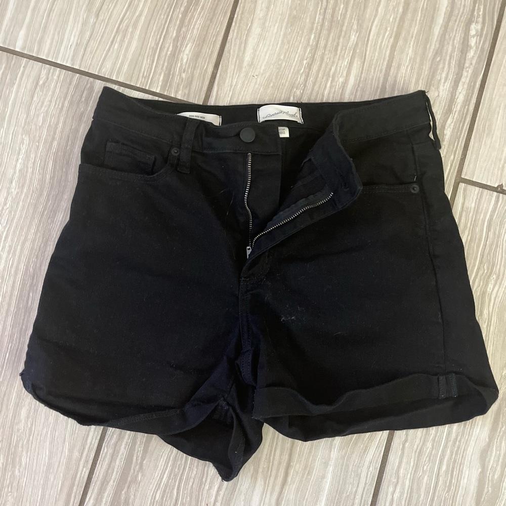 High-rise midi Universal thread 8/29R Jean shorts